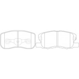 mitsubishi-colt-brake-pad