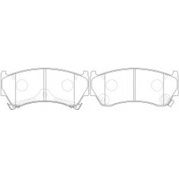 nissan-sunny-b14-brake-pad