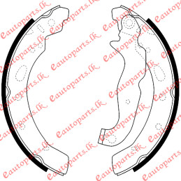 mazda-2-brake-shoe
