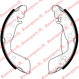 mazda-demio-de3fs-brake-shoe