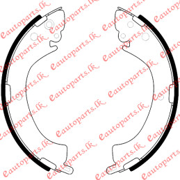 mitsubishi-l200-brake-shoe