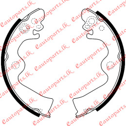 nissan-march-k11-brake-shoe