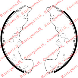 suzuki-grand-escudo-brake-shoe