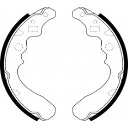 daihatsu-cuore-mira-l200-brake-shoe