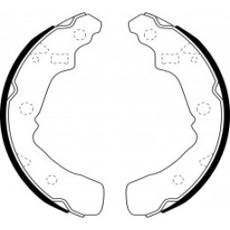 daihatsu-charade-g100-brake-shoe