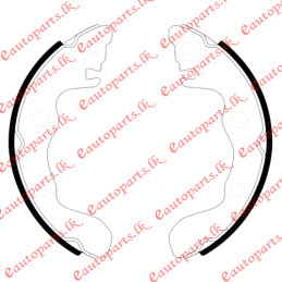 isuzu-gemini-brake-shoe
