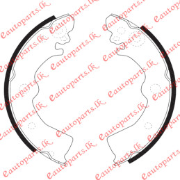 nissan-sunny-b13-brake-shoe