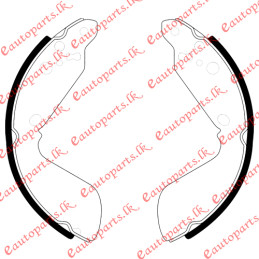 suzuki-escudo-nomade-brake-shoe